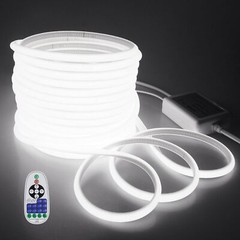 Samsion 65.6FT COB Led Strip Lights Cold White AC 110V~120V 20M,