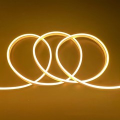 Warm White 3000K Led Strip 110V Soft Rope Light 8mm Width IP68 Outdoor Neon LED