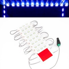 50ft Food Truck Blue LED Light Kit Concession Vending Cart Kiosk + UL Power