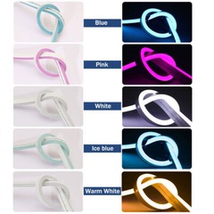 Touch Switch USB 5V Neon Led Strip Light Christmas Decor Kitchen Bookshelf lamp