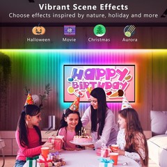 16.4ft BGRIC LED Strip Lights – Music Sync & Color Changing for Vibrant Events