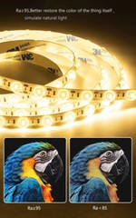 Diffuse Reflection LED Light DC 24V High Brightness Lens Flexible LED Strip