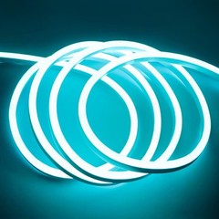 12V RGB Neon Flexible LED Strip Light Party Bar Garden Home Outdoor DIY Sign Kit