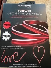 BRAND NEW Xtreme LIT Red Neon LED Light Strip 6.5 ft. BUYER GET 2 PER ORDER