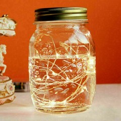 20/50/100 Battery Operated Copper Wire LED Fairy String Lights Christmas Wedding