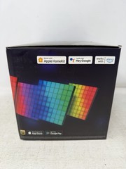 Twinkly Squares Panels Starter Kit, Multicolor, 64 RGB LED, 6 Panels