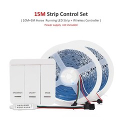 DC24V 10M WS2811 Horse Race LED Strip 2835 120Led/m Running Water Flowing Light