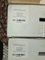 Lot of 3 Professional LED Light Strips W/ 4 Power Supplies New