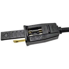 Black LED Strip Light Power Cord Kit – 120 Volt – High Output (SMD-5050) – 6 Foo