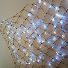 WSgift Sea Glass String Lights, Beach Theme Decorative Lights 19 Ft 40 LED USB P