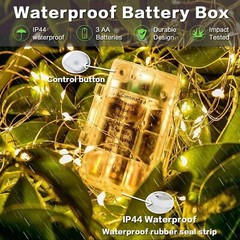 50-100 leds String Lights LED Fairy Lights Battery Operated Copper Lights Remote
