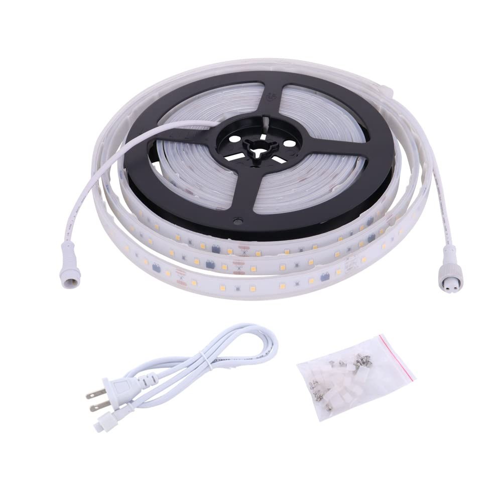 120V Dimmable Lights 4200K Daylight, Work with Plug,110V Dimming by Wall Dimm…