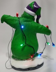 Disney The Nightmare Before Christmas Oogie Boogie Light-Up Garden Statue