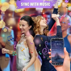 5M-30M 5050 SMD Music Sync RGB LED Strip Fairy Lights with APP & Remote Control