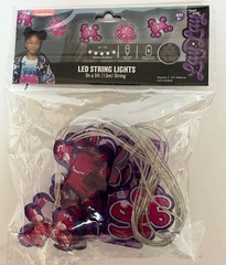 Nickelodeon LED 5ft String Lights “That Girl Lay Lay” Battery Operated Bedroom