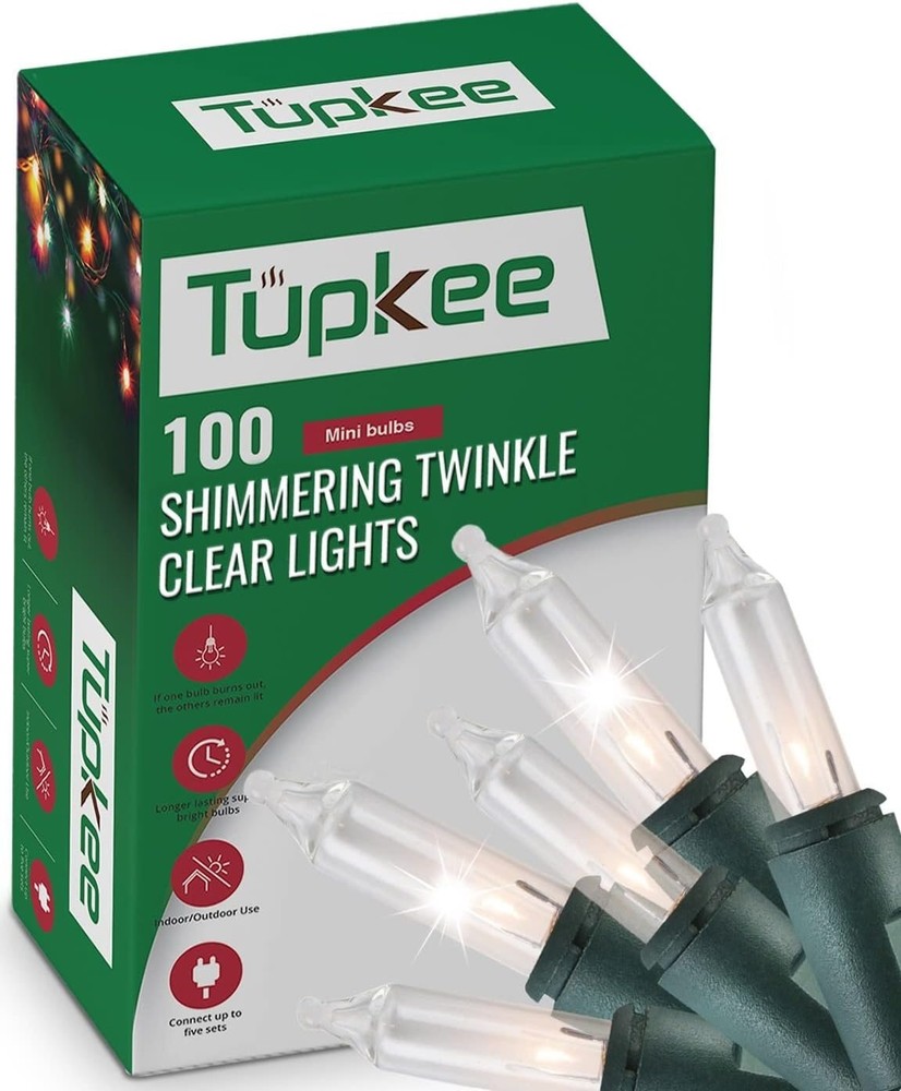 Christmas Random Shimmering Twinkle Lights – 12 of 100 Lights Twinkle –…