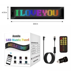 LED Eyes for Truck Windshield, 2PCS 2 PCS 23.6X4.7 INCH (For Cars and Trucks)