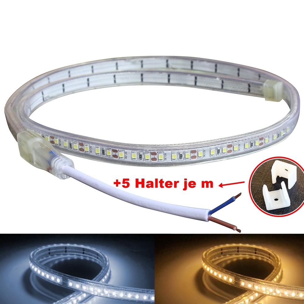 12V LED Pool Lighting Strip Waterproof White Warm White IP68