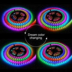 WS2812B 5050 RGB LED Strip 144 60 30LED/M WS2812 Individual Addressable 5V Tape