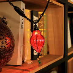 Multicolor – Decorative String Lights Plug in with 10 Bulbs Connectable, Indoor