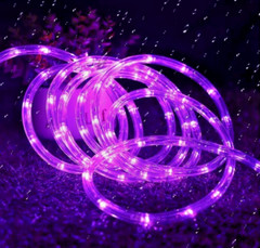 100 Feet 720LED Rope Lights 2-Wire Low Voltage Waterproof Rope Lights Indoor&Out