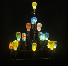 EP Light Bulb Artistic, Futuristic Mood Light Bulb / Lamp