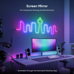 Smart LED Rope Light, 16.4Ft Multicolor Lightstrip with Music Sync & Voice Contr