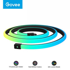 RGBIC 6.56 Ft. Indoor Color Changing Plug-In Integrated LED Rope Light 1-Pack