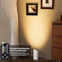 BRIGHTOWN FLOOR CAN LIGHTS – 2 PACK LED UPLIGHT LAMP SPOTLIGHTS WITH – WHITE
