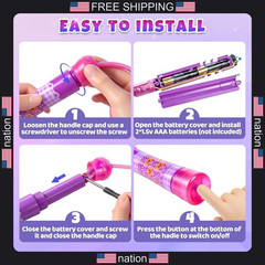 Led jump rope for kids and girls flashing colorful light up skipping rope