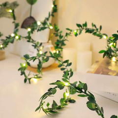 Maple Leaf LED String Lights 2M/5M Fairy Garland Wedding Xmas Home Decor