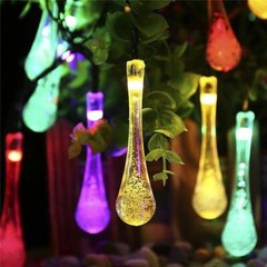 Outdoor Solar Powered 30 LED String Light Garden Patio Yard Landscape Lamp Party
