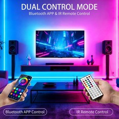 Lctkjtp Led Strip Lightsrgb Music Sync Color Changing Led Lights Smart App