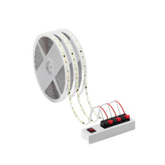 16.4ft 110V LED Light Strip 120leds/m Lights for Cabinet Home, No Need Driver US