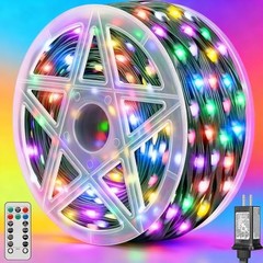 BRIGHTEVER 360FT 1100 LED CHRISTMAS LIGHTS WITH REMOTE, IP67 – MULTICOLOR