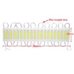 12V 24V 5630 LED Module Light Strip Tape 6LEDs 2W Milky Cover Waterproof Sign