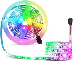 5M 300 LED Strip Light SMD RGB Plastic Adults Corded Connector Tape Lamp Decor