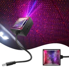 USB Car Roof Star Projector Night Light Projector Night Light Neon Accent Light