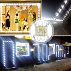 Super Bright IP65 Waterproof 5054 SMD 6 LED Module Light Sign Strip Lamp DC 12V