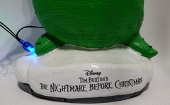 Disney The Nightmare Before Christmas Oogie Boogie Light-Up Garden Statue