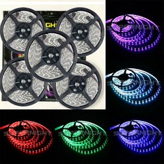 5M 5050/3528 SMD RGB Flexible LED Strip Light String Light Xmas Party Decoration