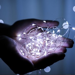 1-200PACK 6.6ft 20 LED Battery Operated Mini LED Copper Wire String Fairy Lights