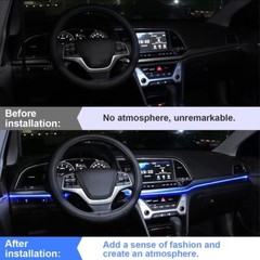 Neon LED Lights Glow EL Wire String Strip Rope Tube Decor Car Party + Controller