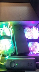 Twinkly Icicle Lights 190 Multicolor RGB LED App-Controlled Holiday Lights Open