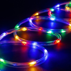 Colorful 8-Mode LED Outdoor Waterproof Rope Light 10′ 20′ 25′ 50′ 100′ 150′ ft