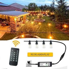 SUNTHIN 240W Outdoor Dimmer for String Lights, Wireless Remote Control Dimmer…
