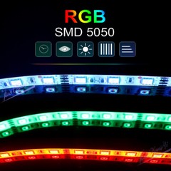 LED strip 5050 60LEDs Flexible Home Decoration Lighting LED Tape RGB RGBW CCT