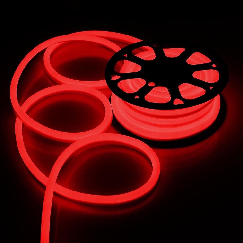 110V Flexible LED Neon Rope Lights Waterproof Strip Light for In/Outdoor Home