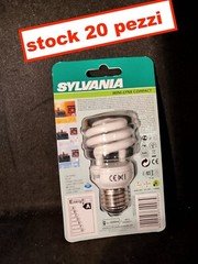 Stock Lot Of 20 Sylvania Energy Saving Light Bulbs E27 12/55W Warm Spiral