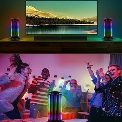 RGB Sound Activated Music Light 4D Panoramic Atmosphere LED Color Changing Room